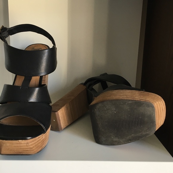 Chunky heel sandals - Picture 4 of 5